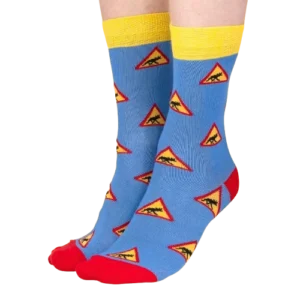 Zweeds Verkeersbord Eland sokken (Tourist Socks/Svensk Husman)