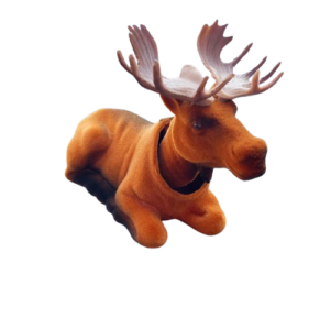Bobble-Head (Wiebelhoofd) Eland licht bruin