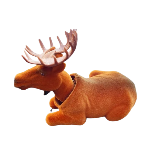 Bobble-Head (Wiebelhoofd) Rendier wit 5 Bobble-Head (Wiebelhoofd) Rendier wit - Afbeelding 5